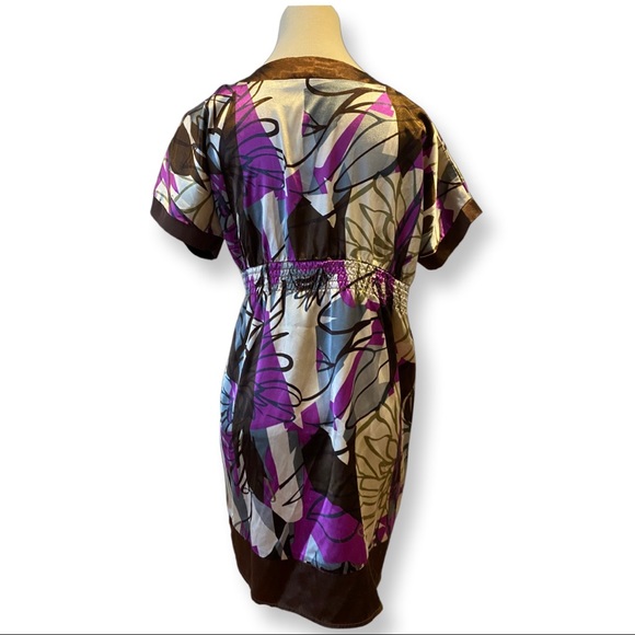 Kimono type colourful dress - Picture 2 of 4